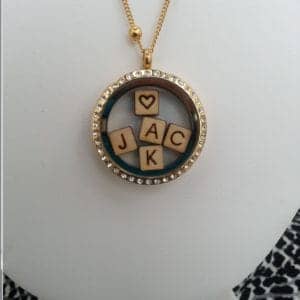 Wooden Block Charms
