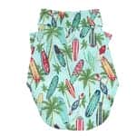 Surfboards & Palms Hawaiian Camp Shirt - by Doggie Design