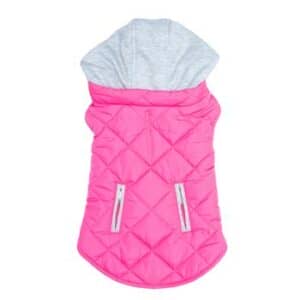 Weekender Dog Sweatshirt Hoodie - Pink - by Doggie Design