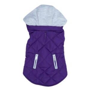 Weekender Dog Sweatshirt Hoodie - Purple - by Doggie Design